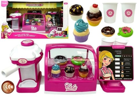 Zestaw Kawiarnia Cukiernia ze Światłem i Dźwiękami LEAN Toys Zestaw Kawiarnia Cukiernia ze Światłem i Dźwiękami LEAN Toys