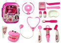 Zestaw Lekarski w Walizce Różowy LEAN Toys
