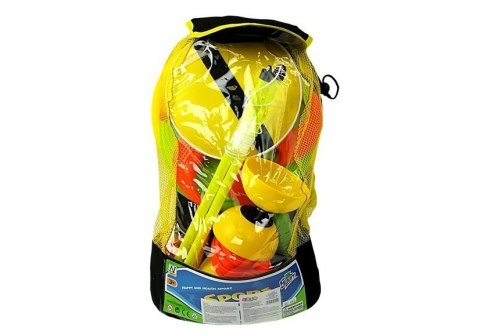 Zestaw Sportowy Rakiety Frisbee Diabolo LEAN Toys