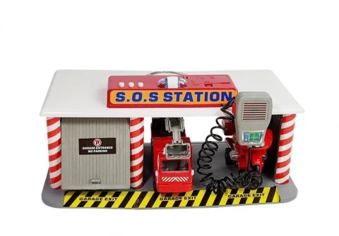 Zestaw Strażacka Stacja Ratunkowa Baza Straż LEAN Toys