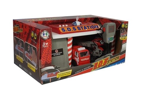 Zestaw Strażacka Stacja Ratunkowa Baza Straż LEAN Toys