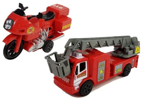 Zestaw Strażacka Stacja Ratunkowa Baza Straż LEAN Toys