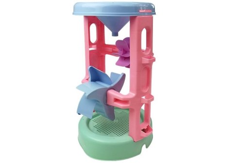 Zestaw Zabawek plażowych Lejek Foremki 8 Elementów LEAN Toys