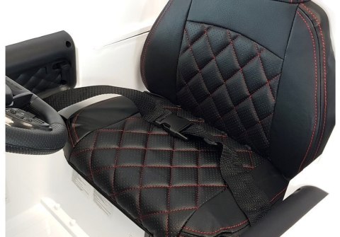 Auto na Akumulator Mercedes G63 Biały BBH-0003 LEAN CARS Auto na Akumulator Mercedes G63 Biały BBH-0003 LEAN CARS