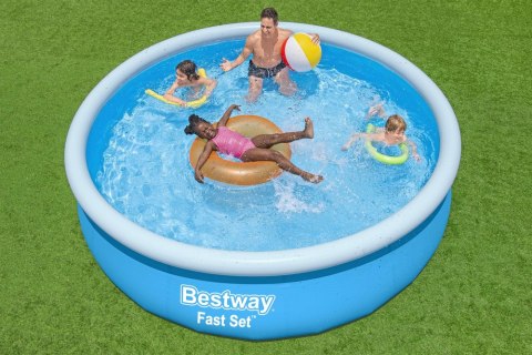 Dmuchany Basen Rozporowy 366 x 76 cm Bestway 57274 Bestway Dmuchany Basen Rozporowy 366 x 76 cm Bestway 57274 Bestway