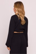 Bluzka Model MOE861 Black - Moe Moe