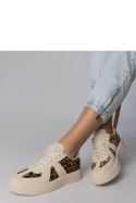 Buty Sportowe Model Toris NN622 Beige/Panterka - PRIMO PRIMO