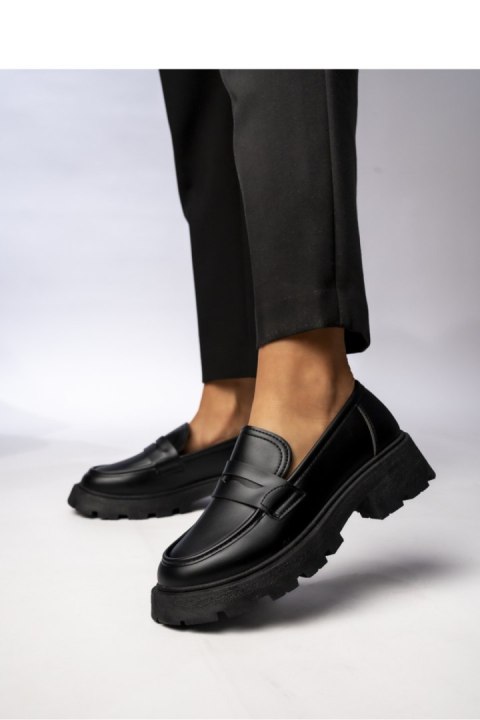 Damskie Mokasyny VIA GIULIA NERO - Inello Inello Damskie Mokasyny VIA GIULIA NERO - Inello Inello