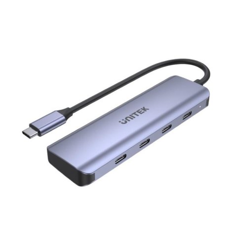 Hub USB-C Unitek H1107K, 3.1, 4 x USB-C, 5 Gbps Unitek Hub USB-C Unitek H1107K, 3.1, 4 x USB-C, 5 Gbps Unitek