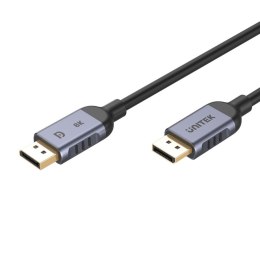 Kabel DisplayPort 1.4 Unitek C1628GY01-3M, 8K@60Hz, 4K@240Hz, 3m Unitek