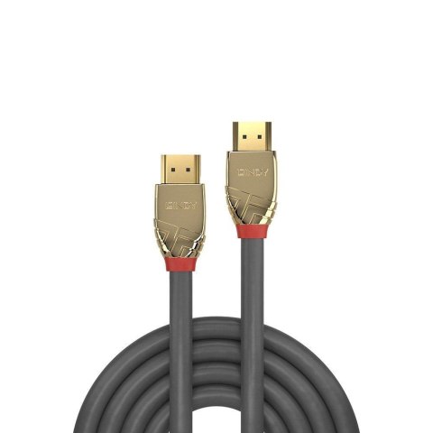Kabel HDMI 2.1 LINDY Ultra Speed M/M 2m szary/gold LINDY Kabel HDMI 2.1 LINDY Ultra Speed M/M 2m szary/gold LINDY