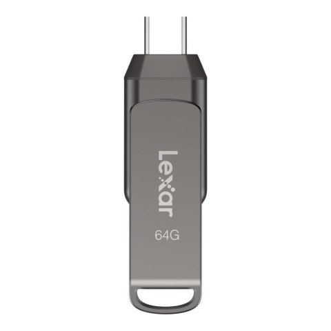 Pendrive Lexar JumpDrive D400 64GB USB 3.2 Gen1 Type-C 130MB/s srebrny Lexar