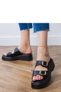 Sandał Klapki Model Wollis YQ77-15 Black - PRIMO PRIMO