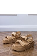 Sandały Model Areka YQ77-19 Beige - PRIMO PRIMO