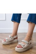 Sandały Model Jenisej PL367 Beige - PRIMO PRIMO