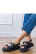 Sandały Model Jenisej PL367 Black - PRIMO PRIMO