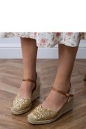 Sandały Model Saluni X5-351 Gold - PRIMO PRIMO