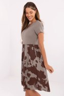 Sukienka Model DHJ-SK-253701.80 Dark Beige - Italy Moda Italy Moda