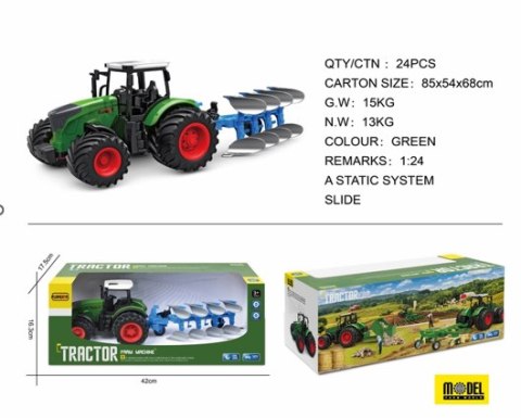 Traktor z Pługiem Obrotowym ST Stator Traktor z Pługiem Obrotowym ST Stator