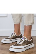 Trampki Model Greta FY-110 Brown - PRIMO PRIMO