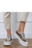 Trampki Model Greta FY-110 Brown - PRIMO PRIMO