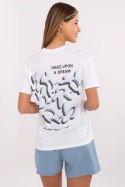 Tshirt Damski Model D12022AC02705A White/Blue - Fresh Made Fresh Made