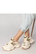 Buty Sportowe Model Sandra 88218 Beige/Panterka - PRIMO PRIMO