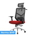 Fotel biurowy ergonomiczny Rosa czerwony ANGEL ANGEL