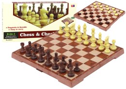 Gra Strategiczna Szachy Warcaby 2w1 Plansza Stator