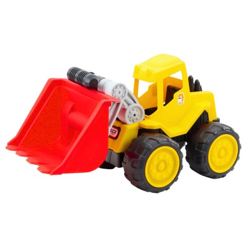 Koparko-Ładowarka Dla Dzieci Do Piasku Pojazd Budowlany Żółta LEAN Toys Koparko-Ładowarka Dla Dzieci Do Piasku Pojazd Budowlany Żółta LEAN Toys