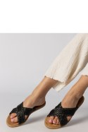 Sandał Klapki Model Ellinara JB1949 Black - PRIMO PRIMO