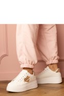 Buty Sportowe Model Lerisol 8919 White/Gold - PRIMO PRIMO