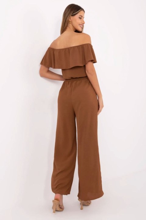 Kombinezon Model MI-KO-T52.67 Light Brown - Italy Moda Italy Moda Kombinezon Model MI-KO-T52.67 Light Brown - Italy Moda Italy Moda