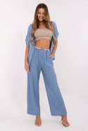 Spodnie Damskie Model MI-SP-6560.73P Blue - Italy Moda Italy Moda