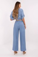 Spodnie Damskie Model MI-SP-6560.73P Blue - Italy Moda Italy Moda