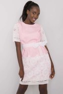 Sukienka Model LK-SK-506836-1.74P White/Pink - Lakerta Lakerta