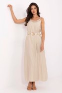 Sukienka Model MI-SK-A6401.00 Beige - Italy Moda Italy Moda
