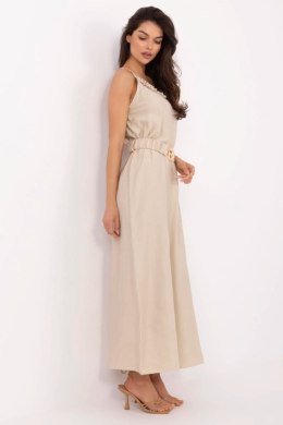 Sukienka Model MI-SK-A6401.00 Beige - Italy Moda Italy Moda