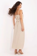Sukienka Model MI-SK-A6401.00 Beige - Italy Moda Italy Moda