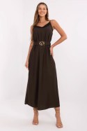 Sukienka Model MI-SK-A6401.00 Dark Brown - Italy Moda Italy Moda