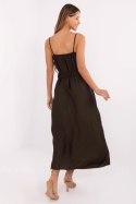 Sukienka Model MI-SK-A6401.00 Dark Brown - Italy Moda Italy Moda