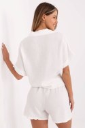 Szorty Damskie Model MO-SN-ST108.12 White - Italy Moda Italy Moda