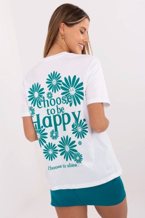 T-shirt Damski Model D12022AC02645I White - Sublevel Sublevel T-shirt Damski Model D12022AC02645I White - Sublevel Sublevel