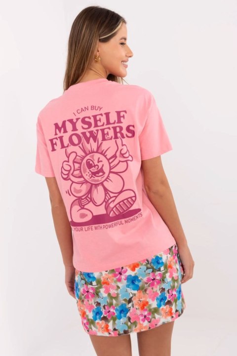 Tshirt Damski Model D12022AC02645I Pink - Sublevel Sublevel