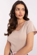 Tshirt Damski Model RV-TS-A557.66P Beige - Relevance Relevance