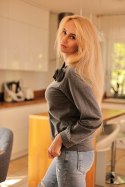 Bluza Damska Model Similan Grey - Mirale Mirale