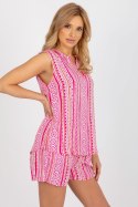 Bluzka Model D73771R11115A White/Pink - Fresh Made Fresh Made