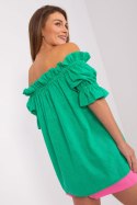 Bluzka Model LK-BZ-509355.68P Green - Lakerta Lakerta