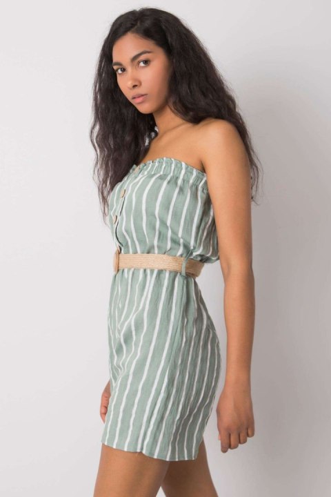 Kombinezon Model 361-KO-03042021.36 White/Green - Rue Paris Rue Paris Kombinezon Model 361-KO-03042021.36 White/Green - Rue Paris Rue Paris