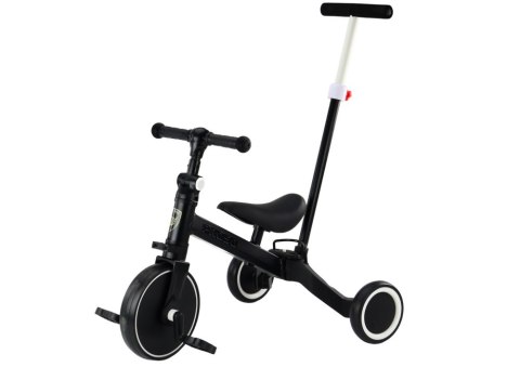 Rower Trójkołowy PRO50 Rowerek Z Rączką Do Prowadzenia Czarny LEAN Trike Rower Trójkołowy PRO50 Rowerek Z Rączką Do Prowadzenia Czarny LEAN Trike